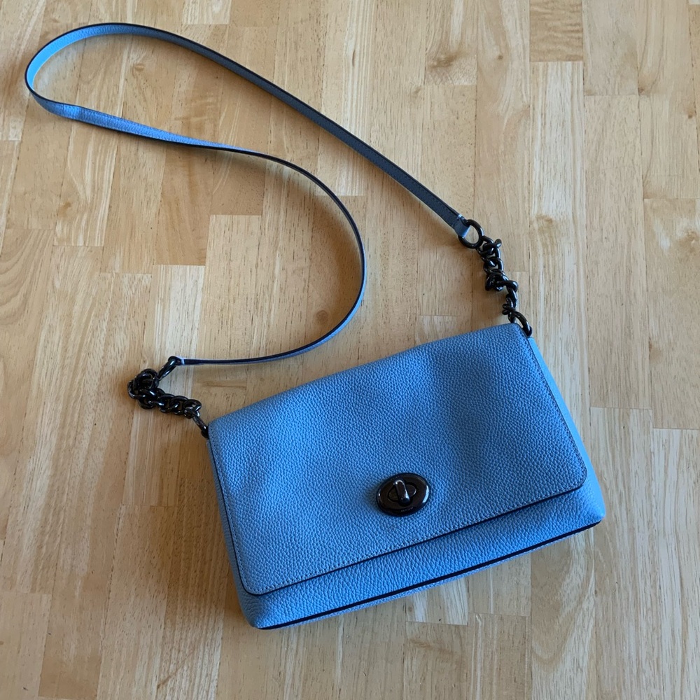 COACH LEATHER CROSSBODY BAG